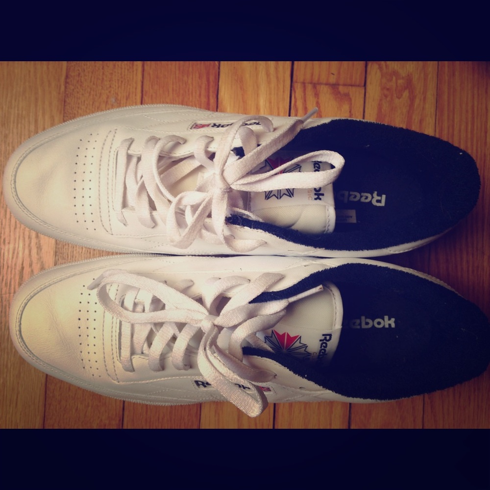 Reebok Classic All White Trainers/Sneakers